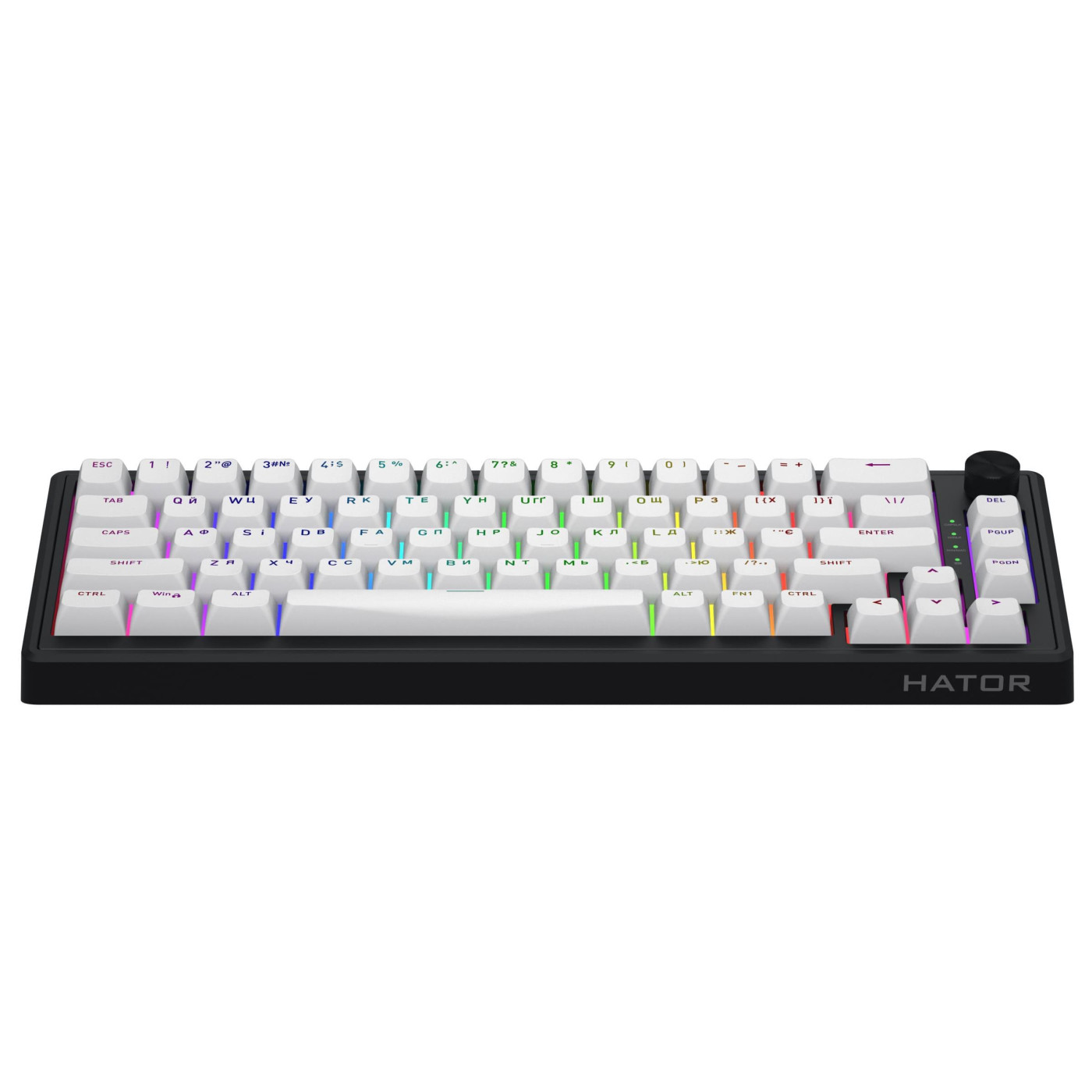 Клавиатура HATOR Skyfall 65 Wireless Black White (HTK3160UA)