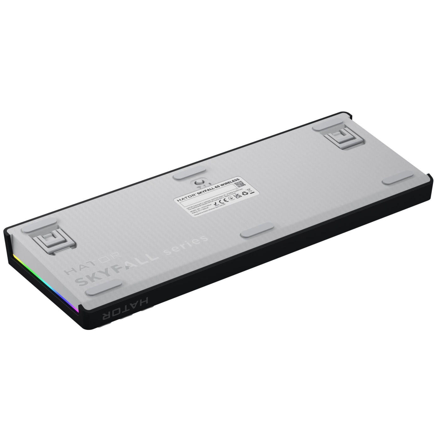 Клавиатура HATOR Skyfall 65 Wireless Black White (HTK3160UA)