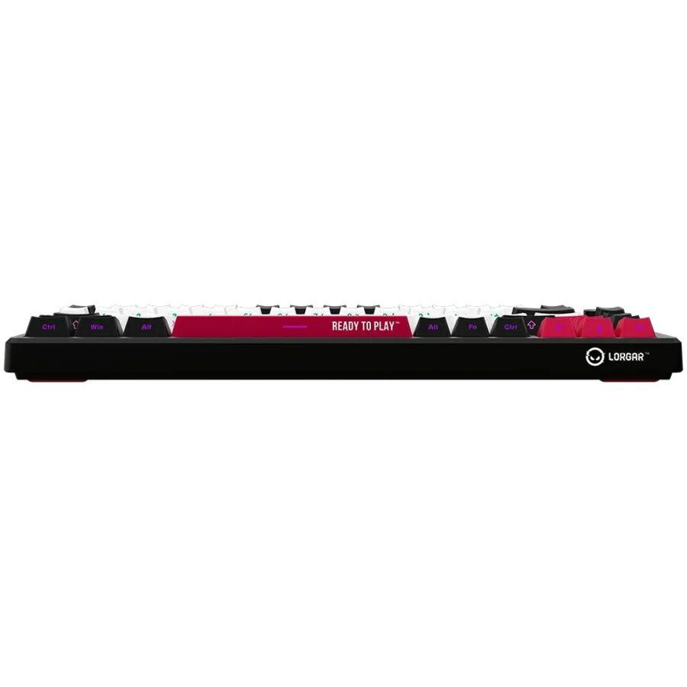 Клавіатура Lorgar KBP7075W Wireless Pro 75% Exploded Black Red EN/UA (LRG-KBP7075W-BK-US)