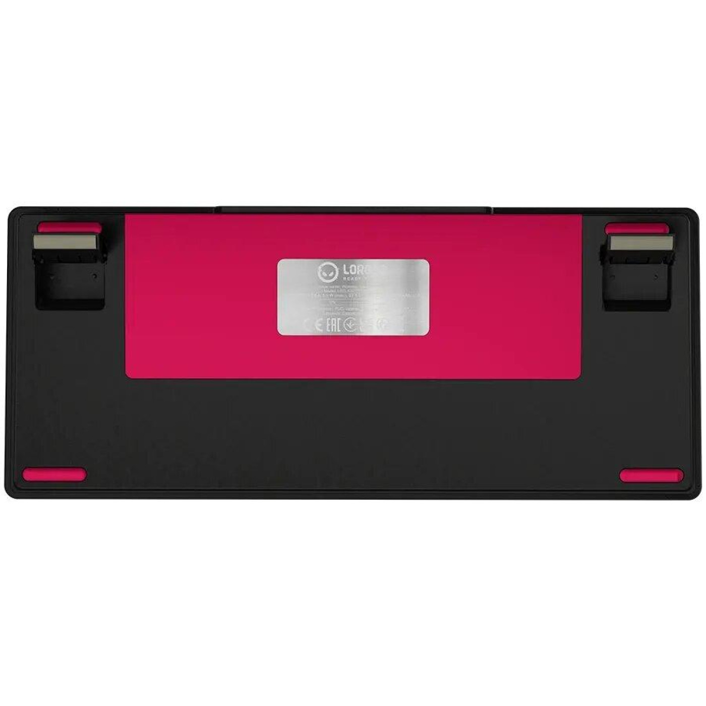 Клавіатура Lorgar KBP7075W Wireless Pro 75% Exploded Black Red EN/UA (LRG-KBP7075W-BK-US)