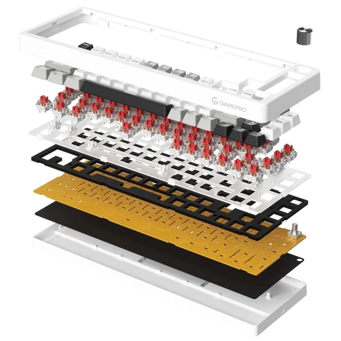 Клавиатура GamePro Genesis Silverlight MK116 (MK116)