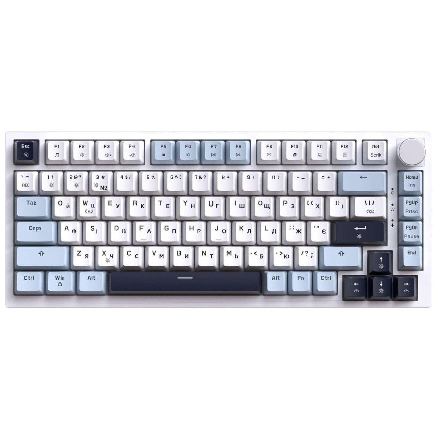 Клавіатура GamePro Genesis Warden MK160BL (MK160BL)