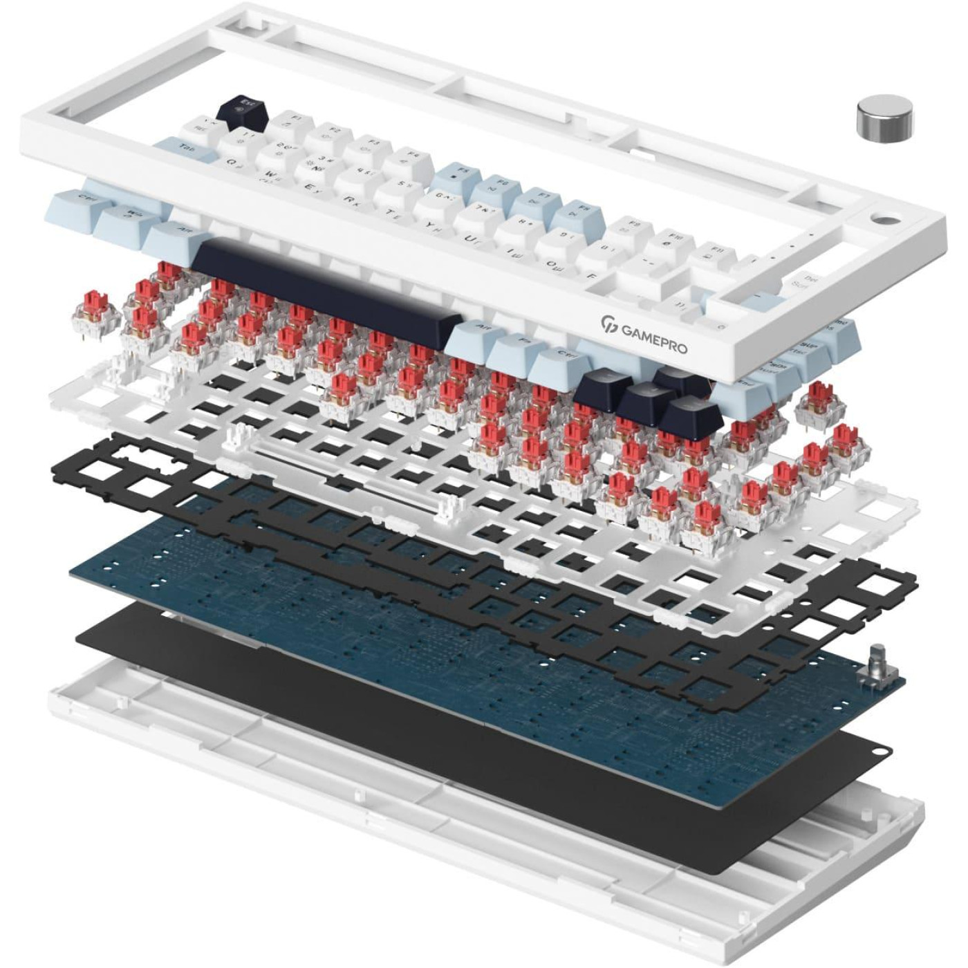 Клавіатура GamePro Genesis Warden MK160BL (MK160BL)