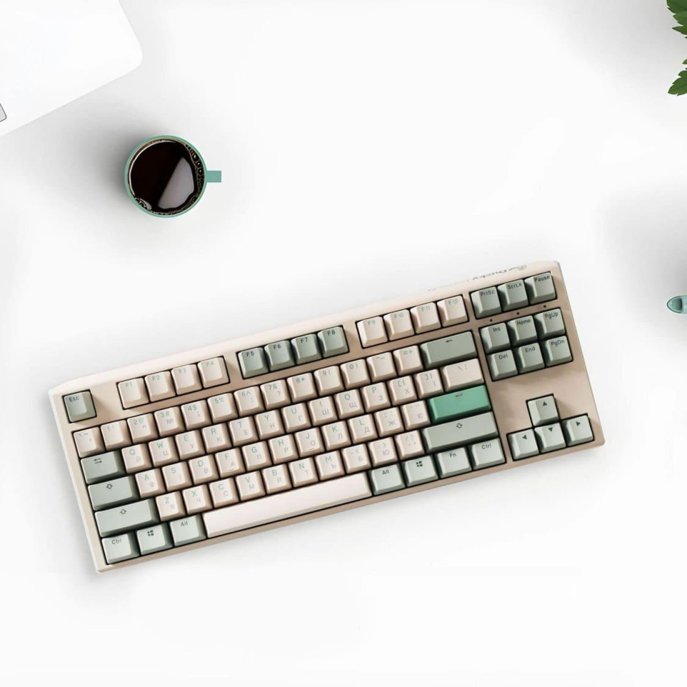Клавиатура Ducky One 3 TKL Cherry MX Brown Matcha Cream UA (DKON2187-BUAPXМAEGGC1)
