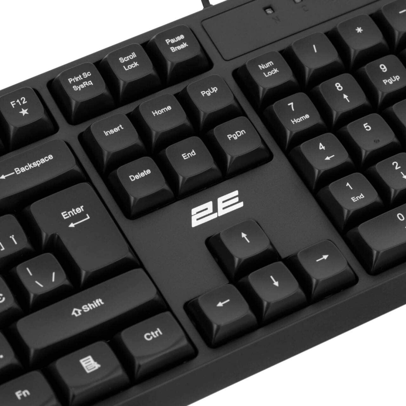 Клавіатура 2E KS131 104key EN/UK Black (2E-KS131UB_UA)