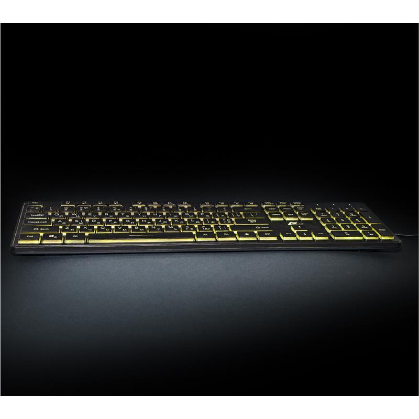 Клавиатура Frime Moonfox 3Color USB Black (FLK18210)