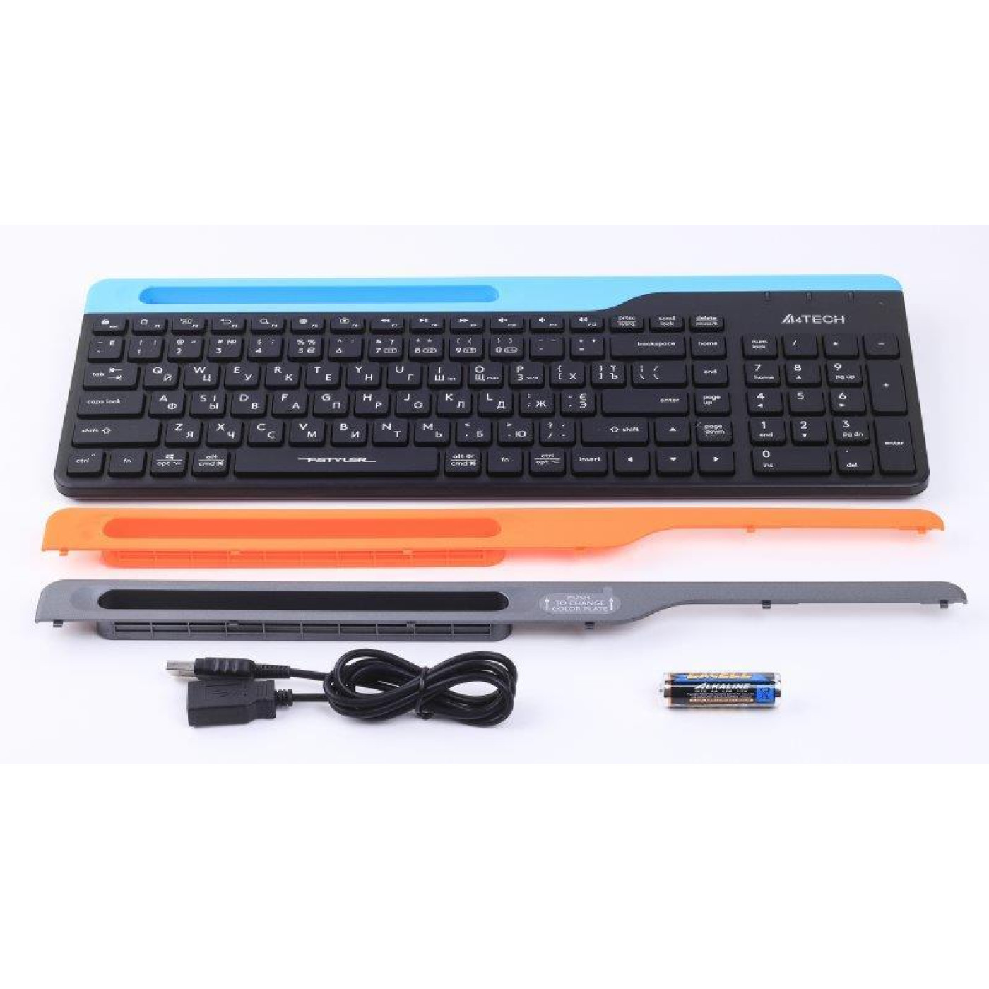 Клавіатура A4Tech Fstyler FBK25 Wireless Black (FBK25 (Black))