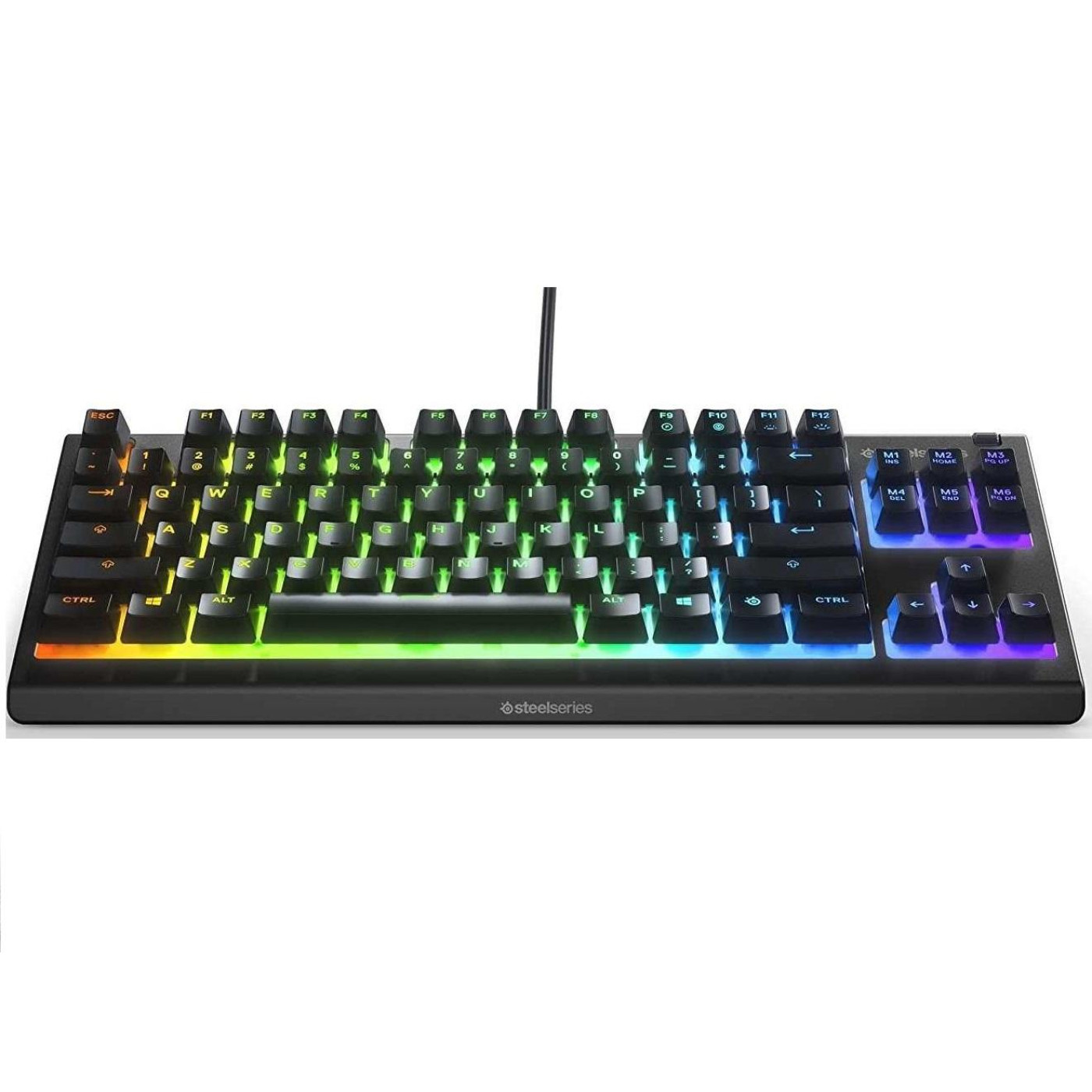 Клавиатура SteelSeries Apex 3 TKL RGB USB Black (64831)