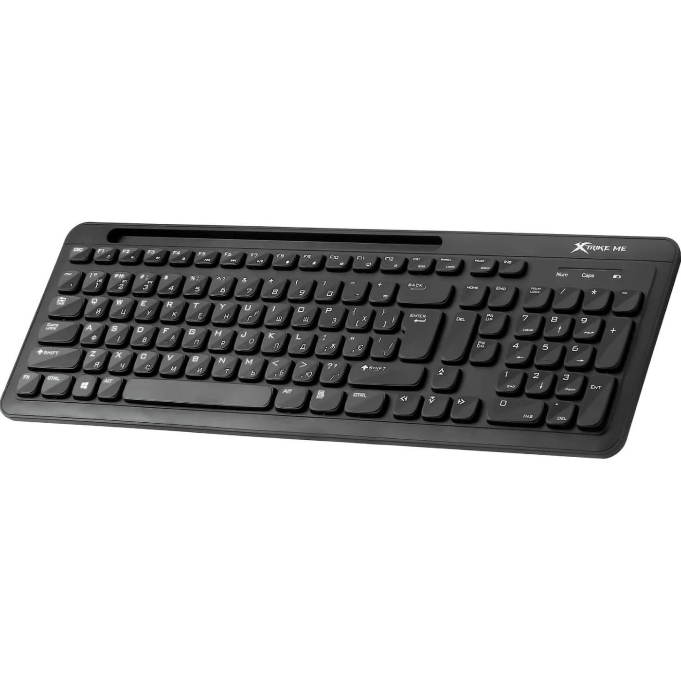 Клавіатура Xtrike Me KB-303 UA Wireless Black (KB-303UA)