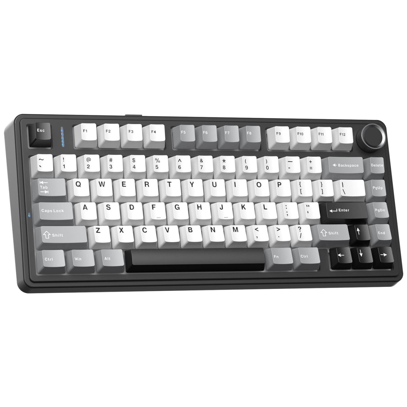 Клавіатура Aula F75 HE Wireless Keyboard Dragan King Magnetic Switch EN/UA Black/White (6978080506993)
