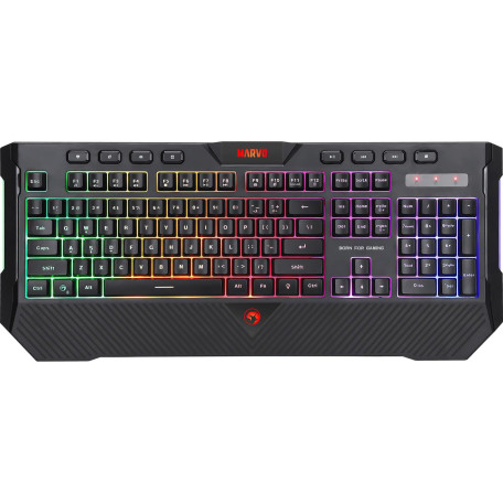 Клавіатура Marvo K656 3 colors-LED USB (K656)