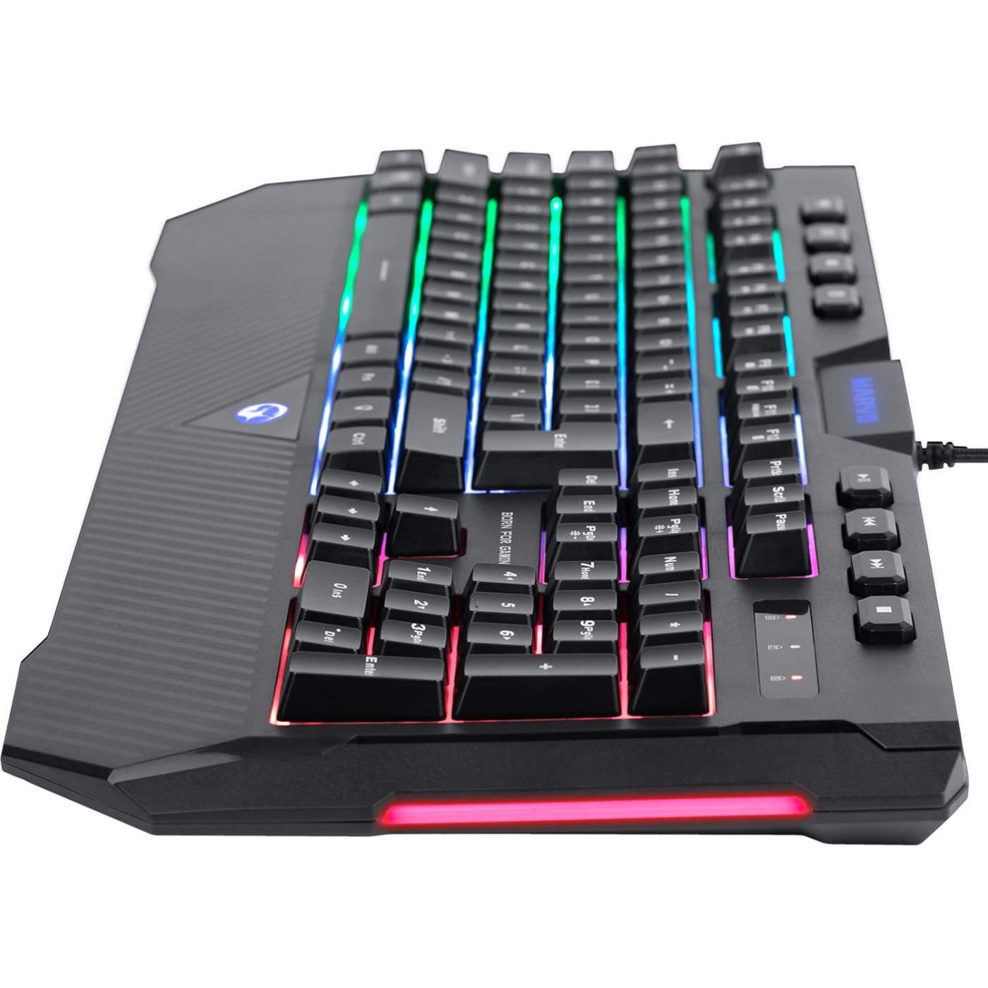 Клавіатура Marvo K656 3 colors-LED USB (K656)