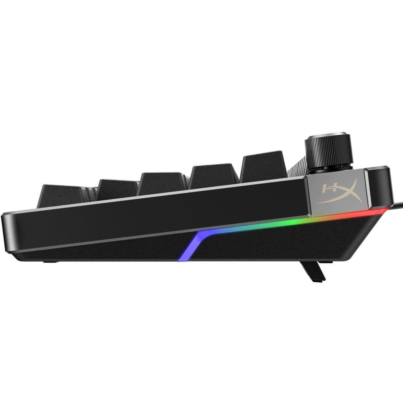 Клавиатура HyperX Alloy Rise 75key, Red, USB-A, EN/UA, RGB, чорний (7G7A4AA)