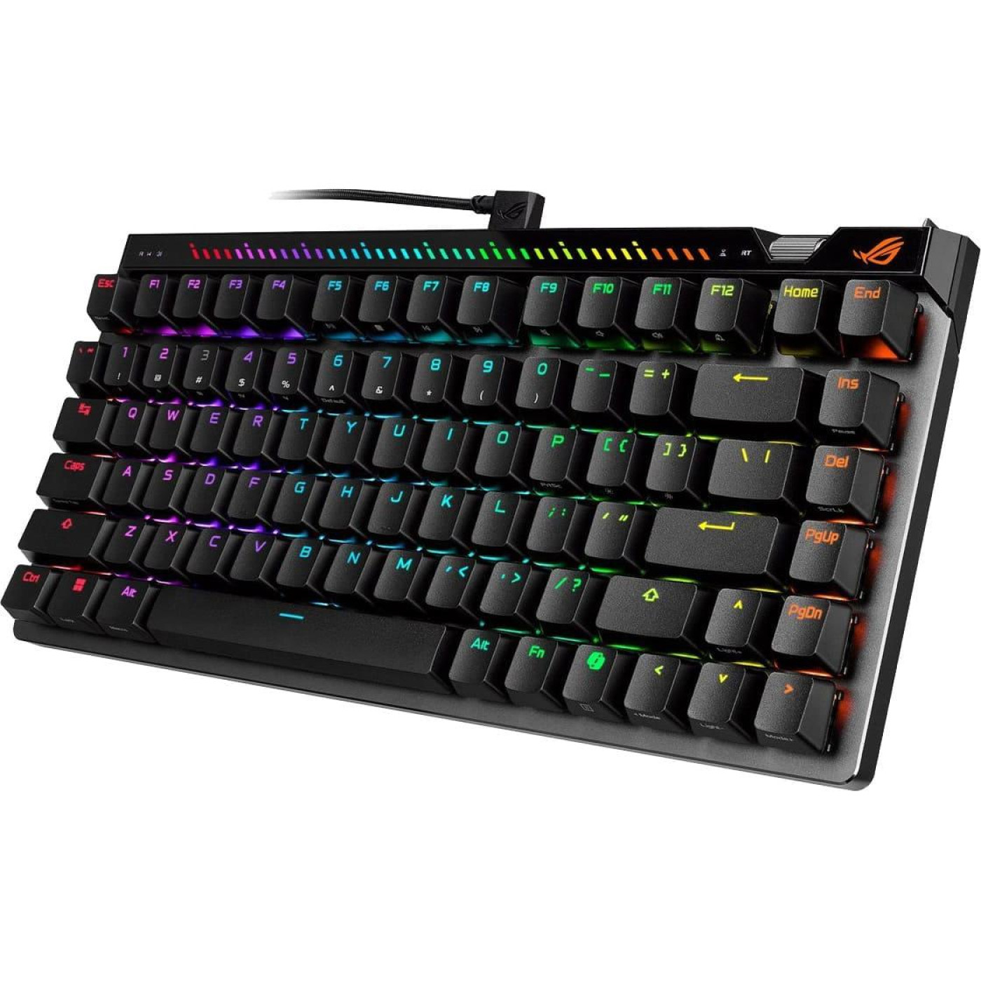 Клавіатура ASUS ROG Falchion Ace 75 HE HFX V2 Magnetic Switches USB-A EN RGB Black (90MP047H-BKUA20)