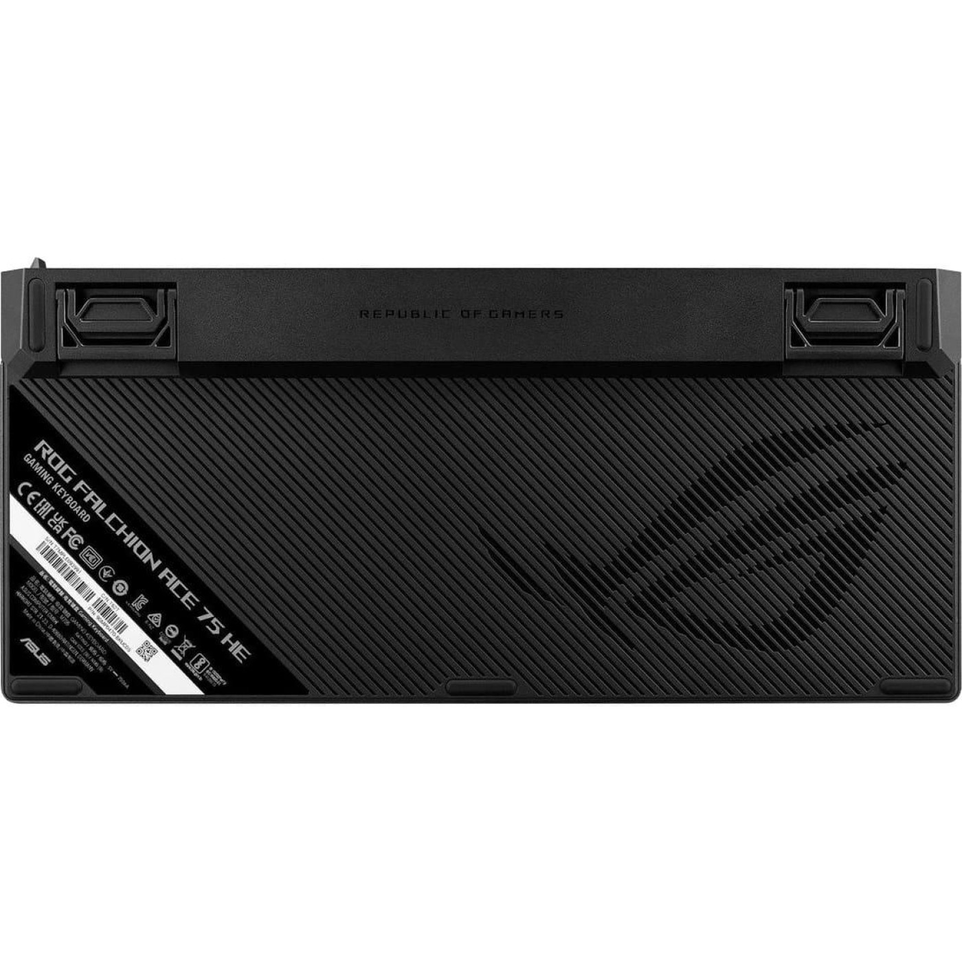 Клавіатура ASUS ROG Falchion Ace 75 HE HFX V2 Magnetic Switches USB-A EN RGB Black (90MP047H-BKUA20)