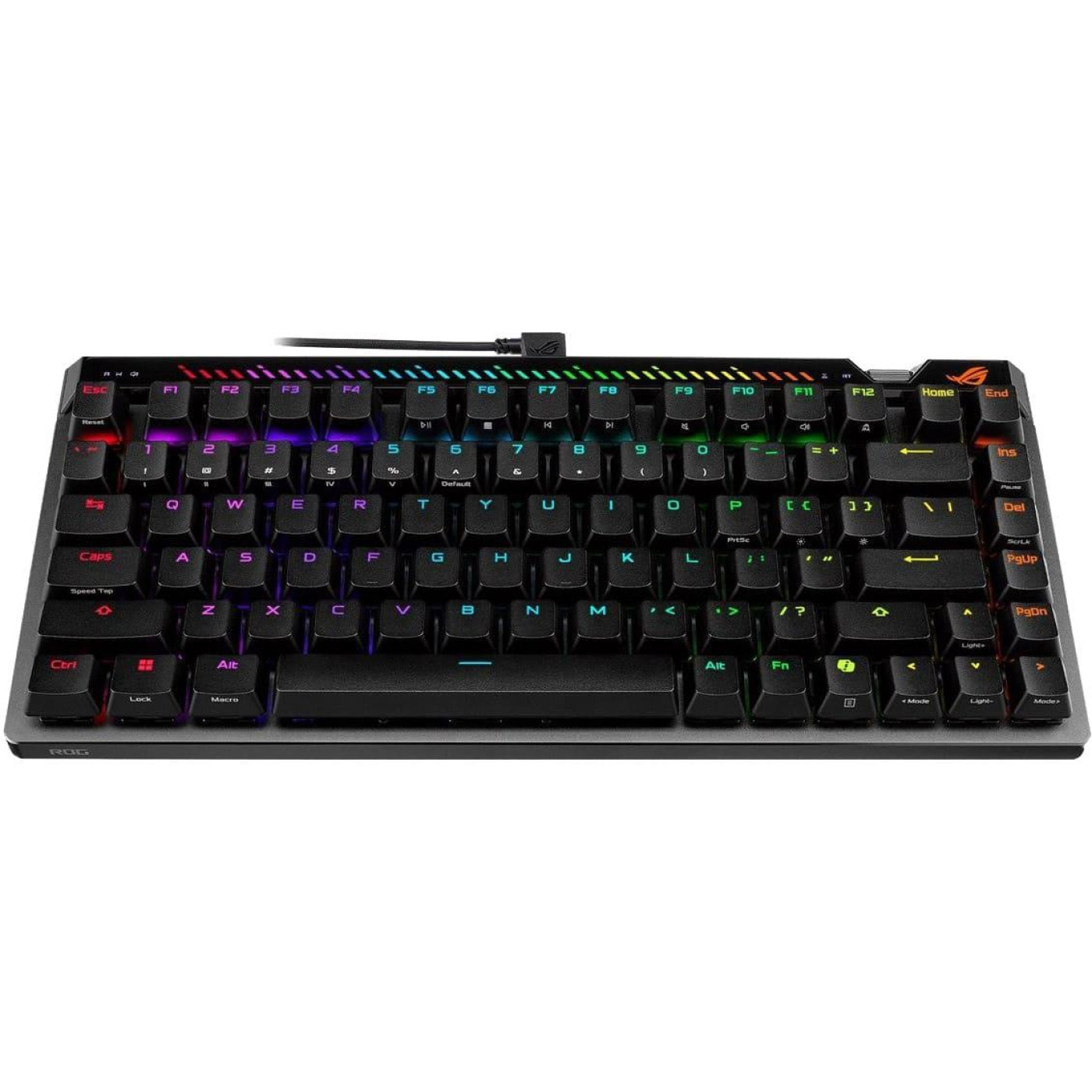 Клавіатура ASUS ROG Falchion Ace 75 HE HFX V2 Magnetic Switches USB-A EN RGB Black (90MP047H-BKUA20)