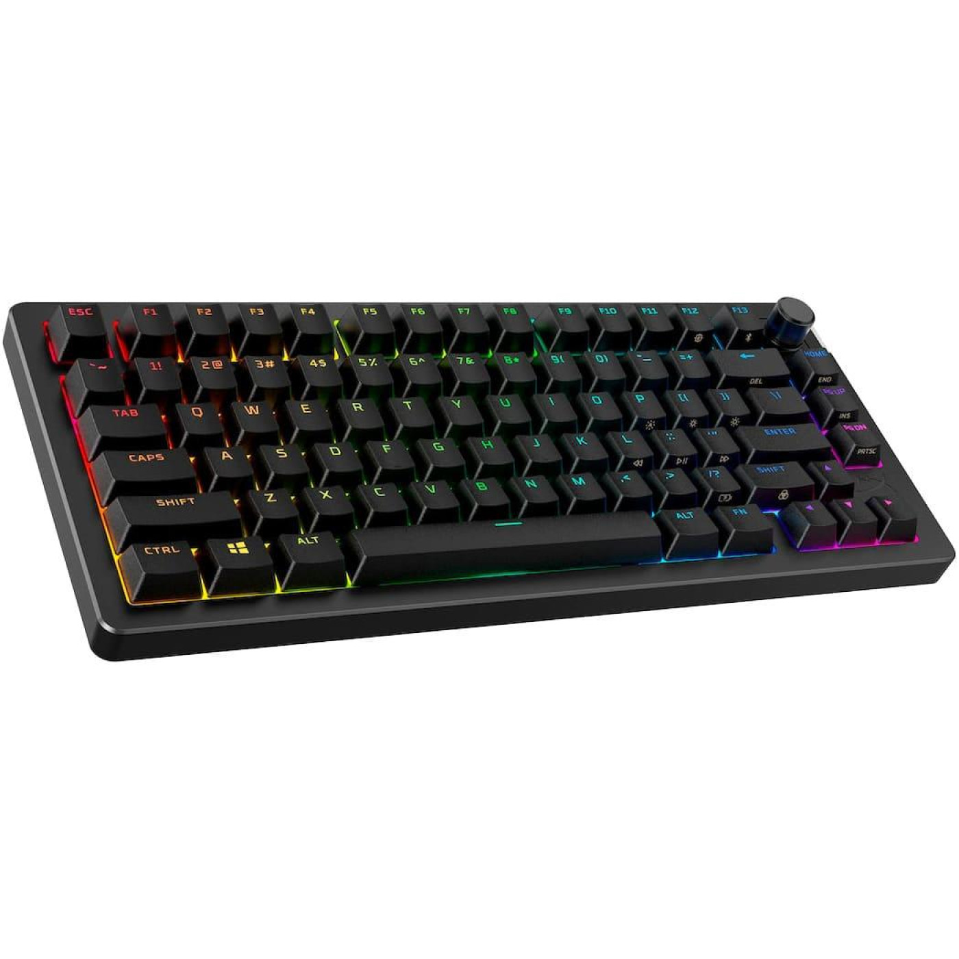 Клавіатура HyperX Alloy Rise 75 Wireless ENG/UA RGB Black (91Y91AA)