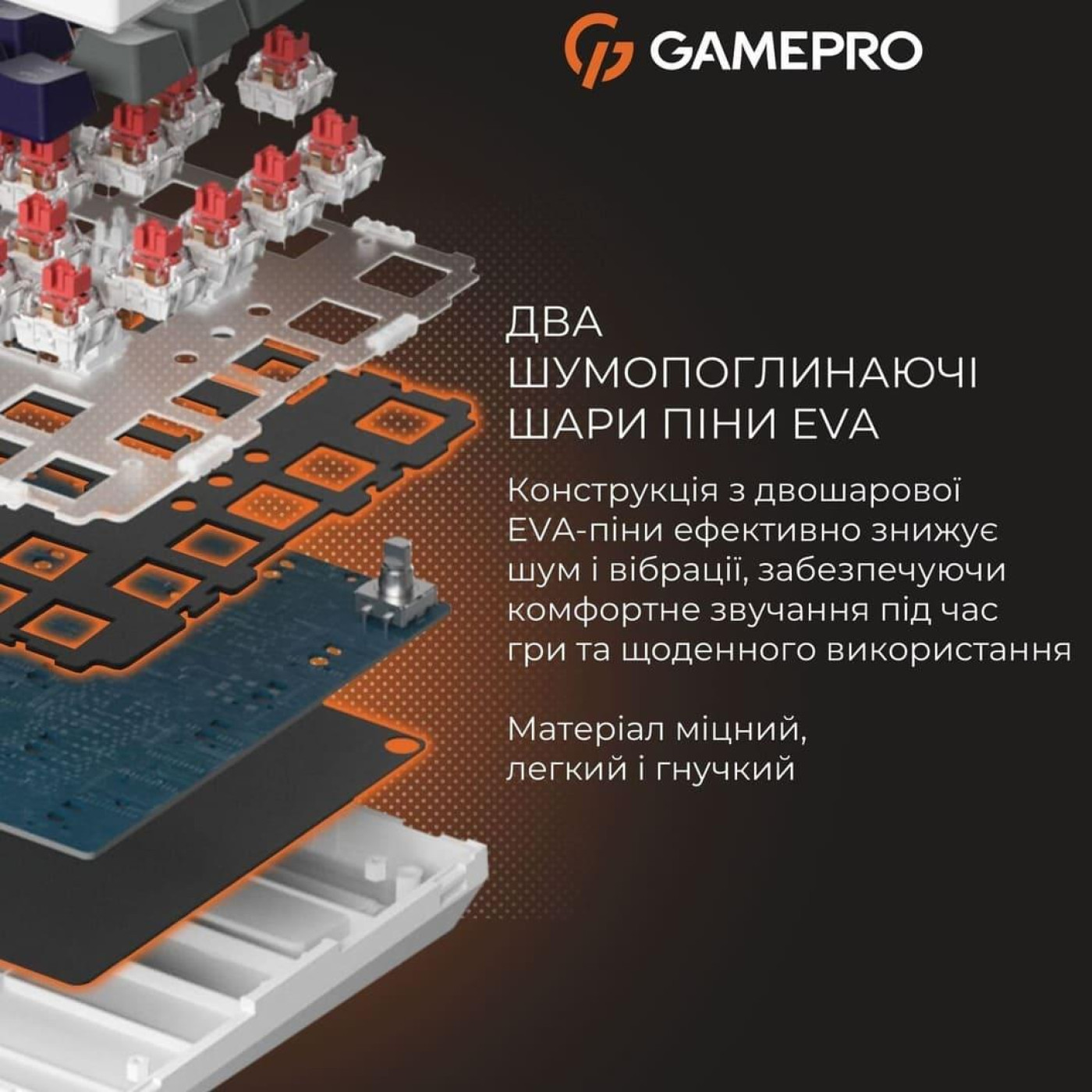 Клавіатура GamePro Genesis Warden MK160P (MK160P)