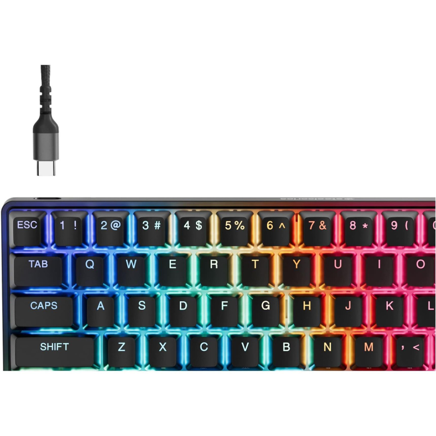 Клавиатура SteelSeries Apex Pro Mini Gen 3 UA HyperMagnetic OmniPoint 3.0 OLED (64913)