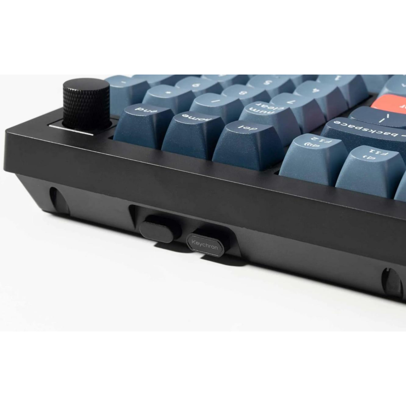 Клавиатура Keychron V5 Max Gateron Jupiter Banana Hot-Swap EN/UKR RGB Black (V5M-D4-UA)