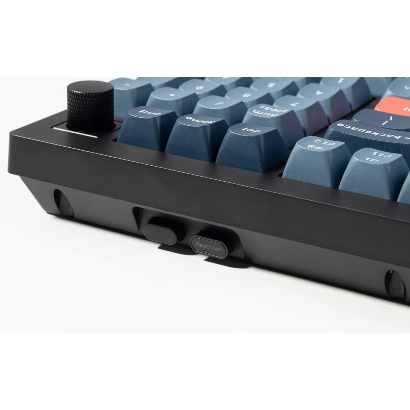 Клавиатура Keychron V5 Max Gateron Jupiter Red Hot-Swap EN/UKR RGB Black (V5M-D1-UA)