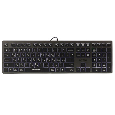 Клавіатура A4Tech Fstyler FX60H White Backlit USB Grey (FX60H USB (Grey) White backlit)