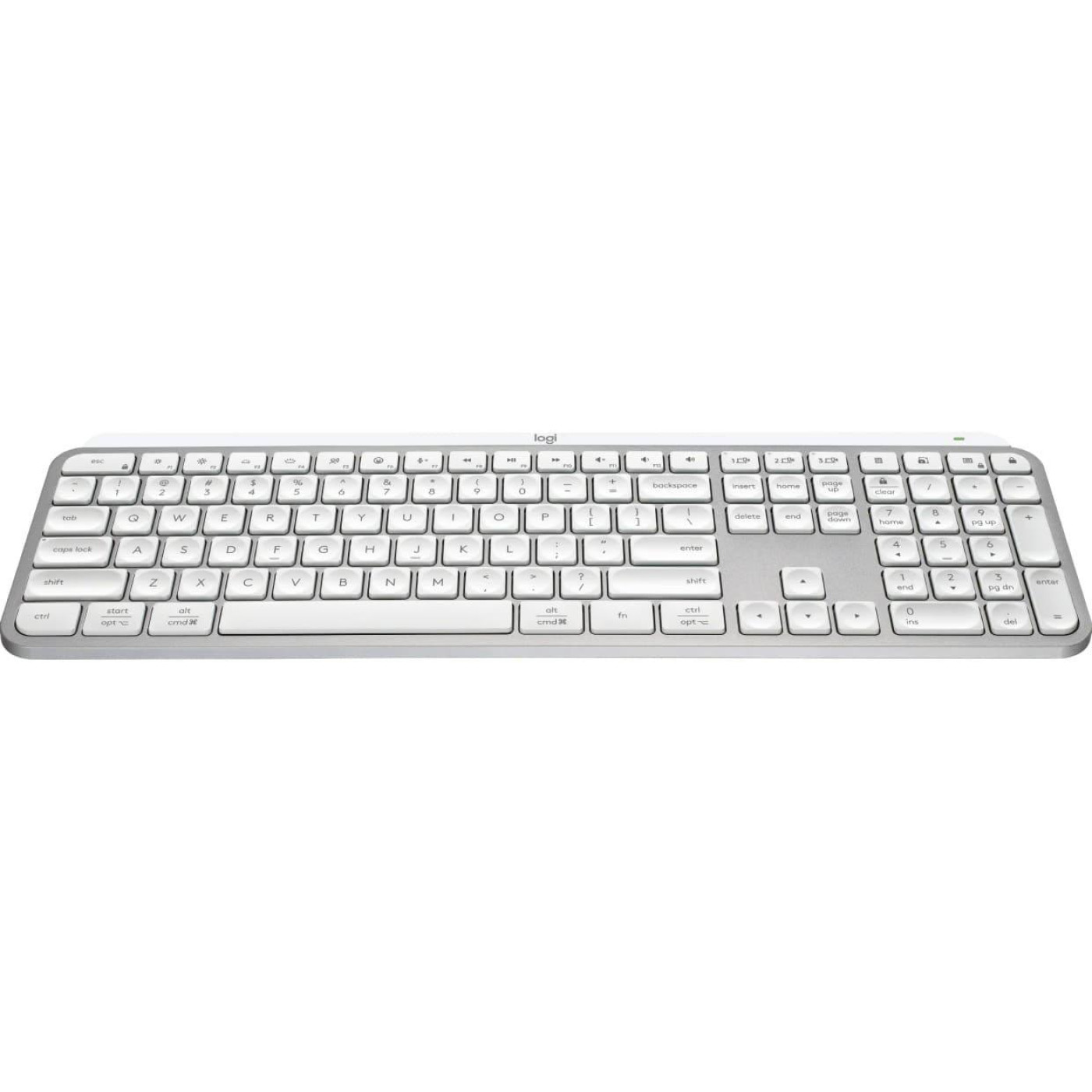 Клавіатура Logitech MX Keys S Wireless Pale Grey (920-011588)