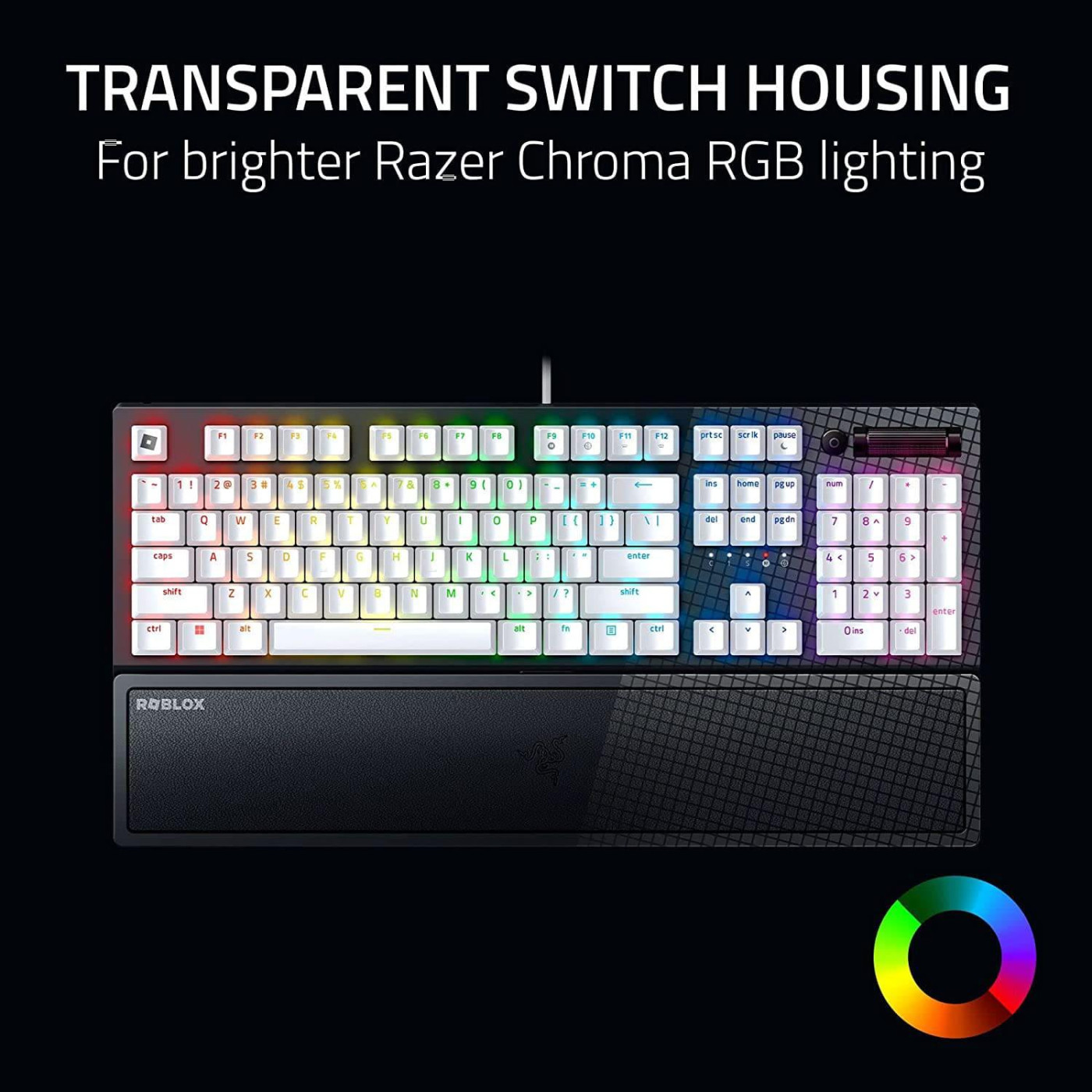 Клавіатура Razer BlackWidow V3 Green Switch USB Roblox Edition (RZ03-03542800-R3M1)