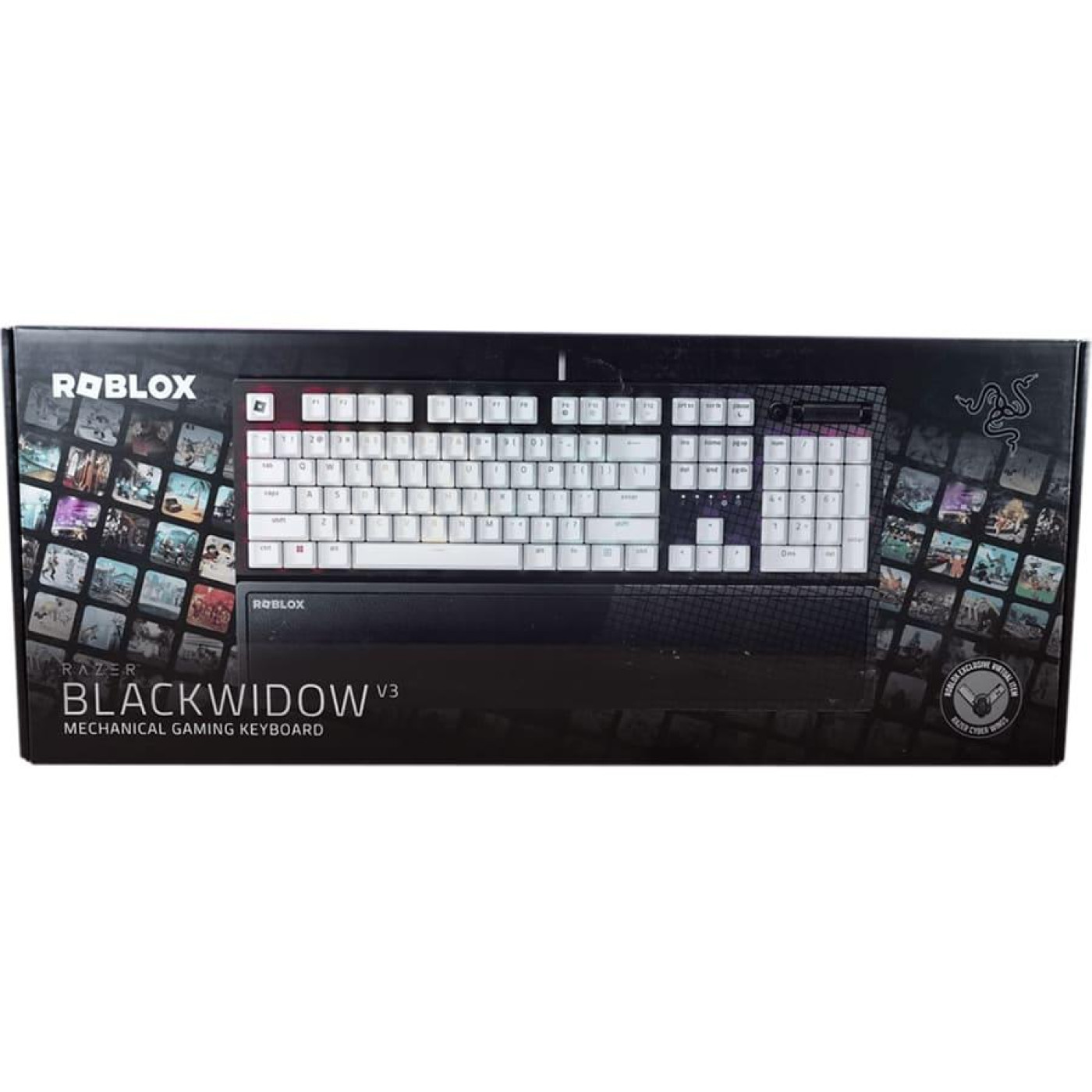 Клавіатура Razer BlackWidow V3 Green Switch USB Roblox Edition (RZ03-03542800-R3M1)
