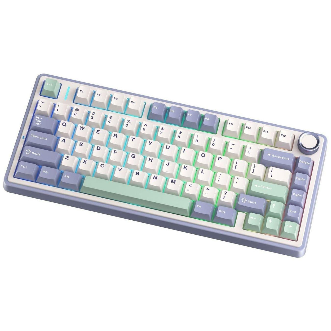 Клавіатура Aula F75 Wireless White (6948391208640)