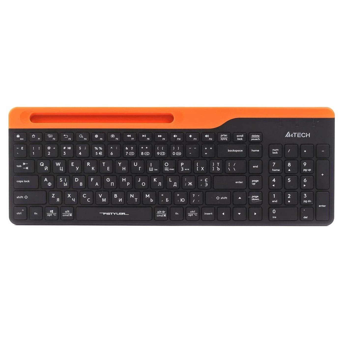 Клавіатура A4Tech Fstyler FBK25 Wireless Black (FBK25 (Black))