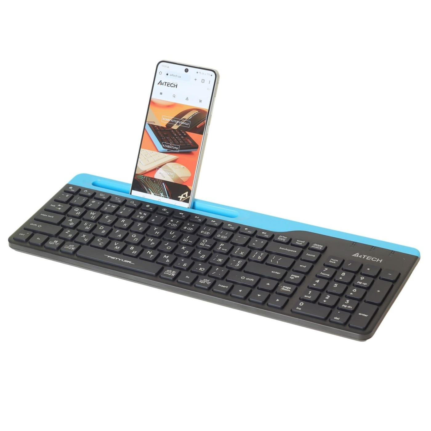 Клавіатура A4Tech Fstyler FBK25 Wireless Black (FBK25 (Black))