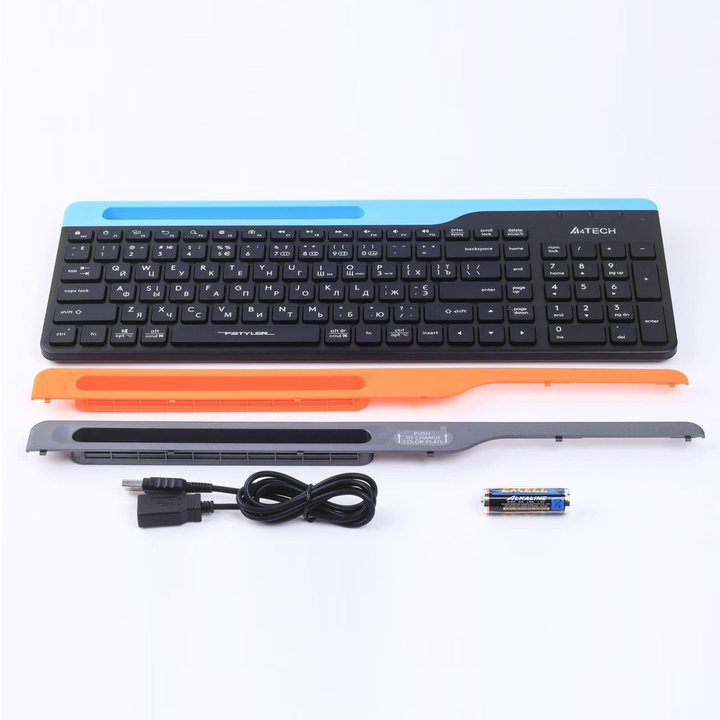 Клавіатура A4Tech Fstyler FBK25 Wireless Black (FBK25 (Black))
