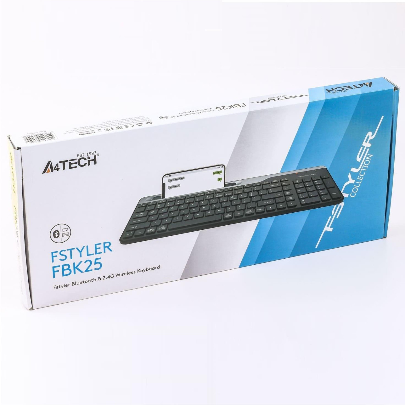 Клавіатура A4Tech Fstyler FBK25 Wireless Black (FBK25 (Black))