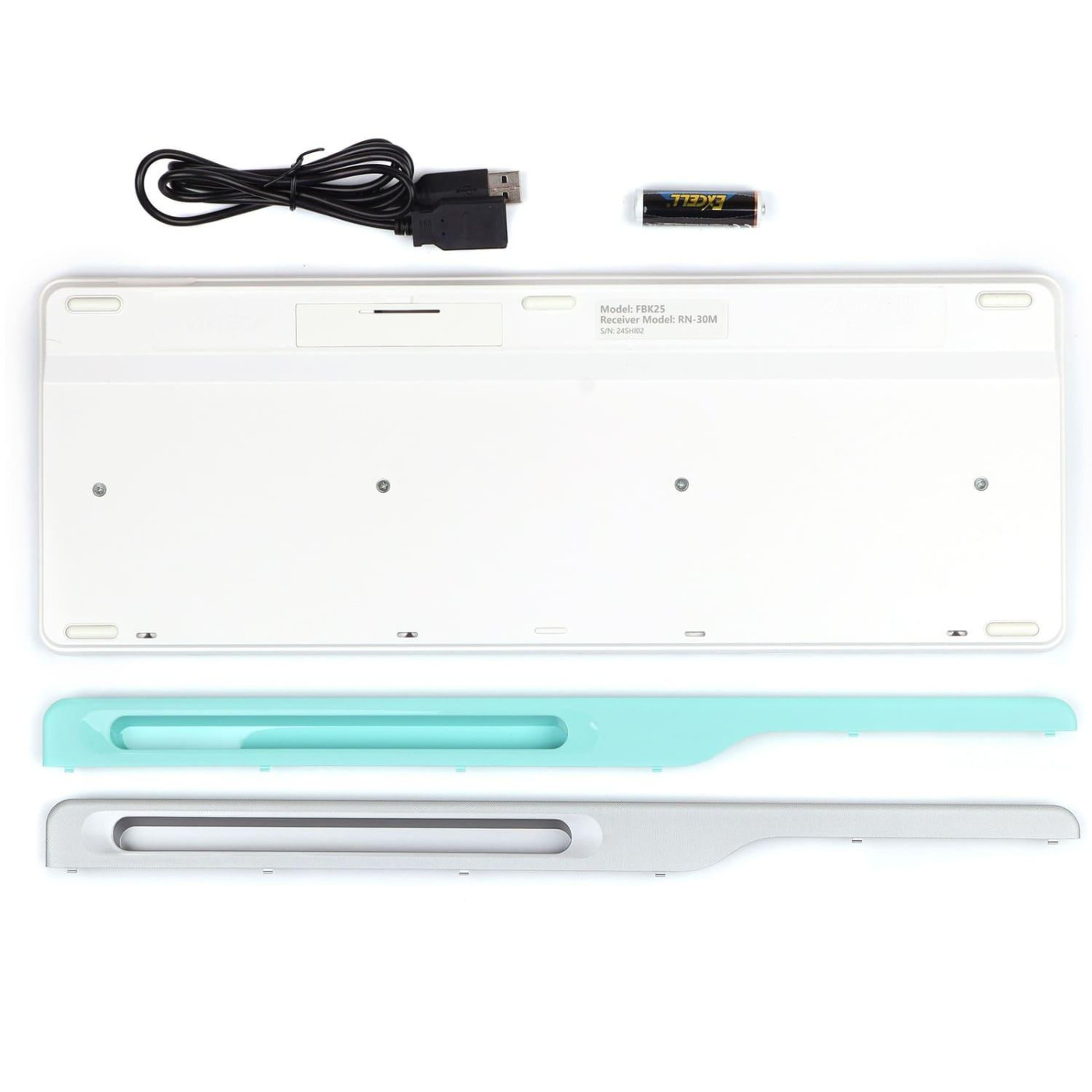 Клавіатура A4Tech Fstyler FBK25 Wireless White (FBK25 (White))