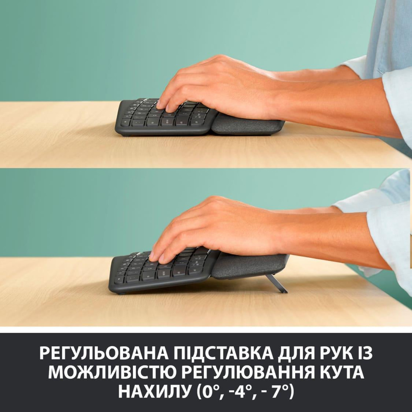 Клавиатура Logitech K860 ERGO Graphite (920-010108)