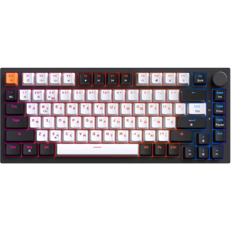 Клавіатура GamePro MK160B Outemu Red Hot-Swap RGB USB Black (MK160B) U1