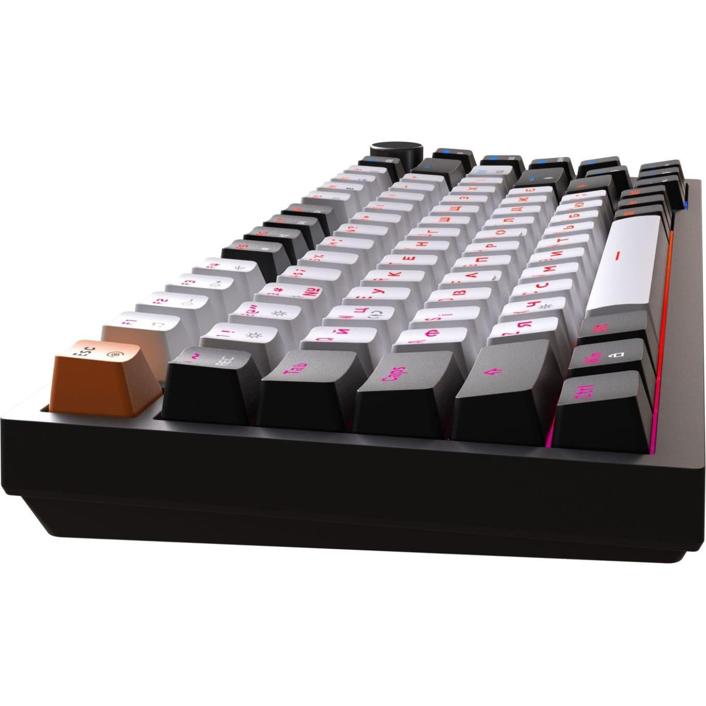 Клавиатура GamePro MK160B Outemu Red Hot-Swap RGB USB Black (MK160B) U1