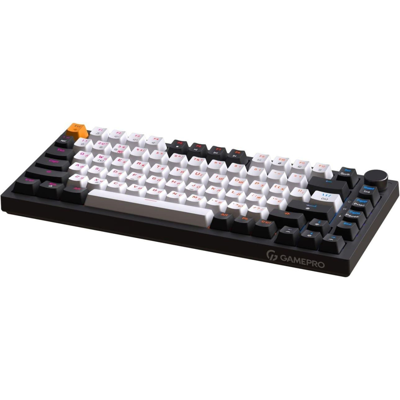 Клавиатура GamePro MK160B Outemu Red Hot-Swap RGB USB Black (MK160B) U1