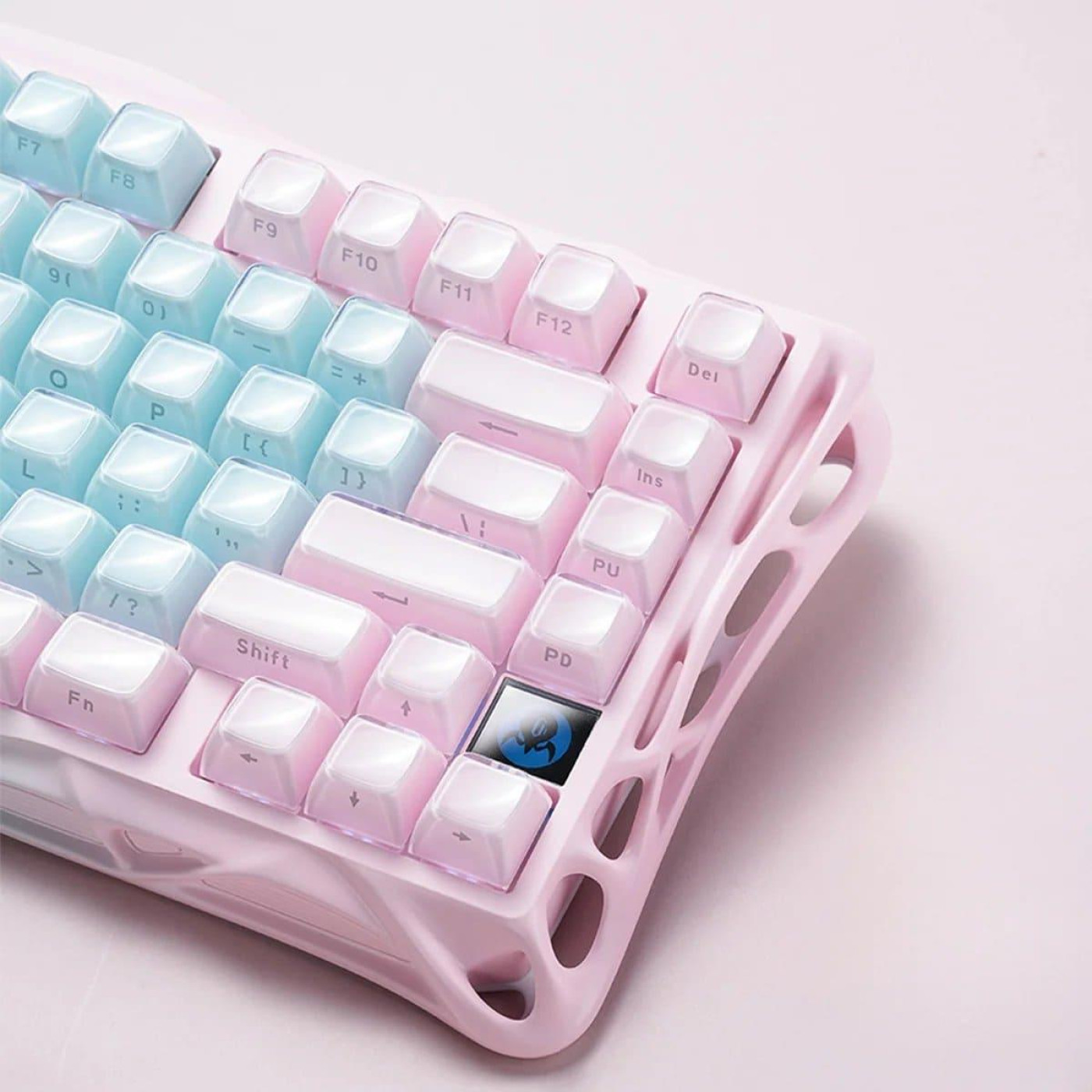 Клавиатура GravaStar Mercury K1 Lite 80keys BSUN Grey BT/WL/USB Aurora Mist (GSK1LITE_PM_MINT)