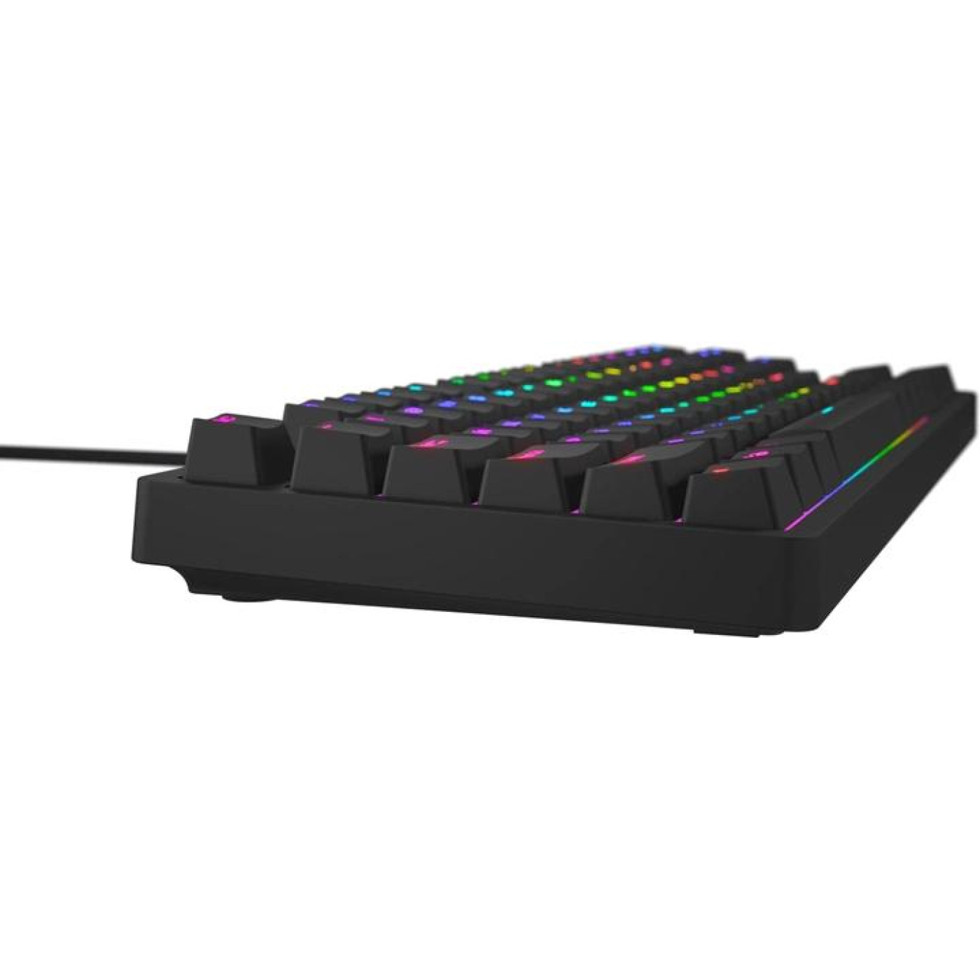 Клавиатура HATOR Rockfall 2 Optica TKL RGB USB Black (HTK-730)