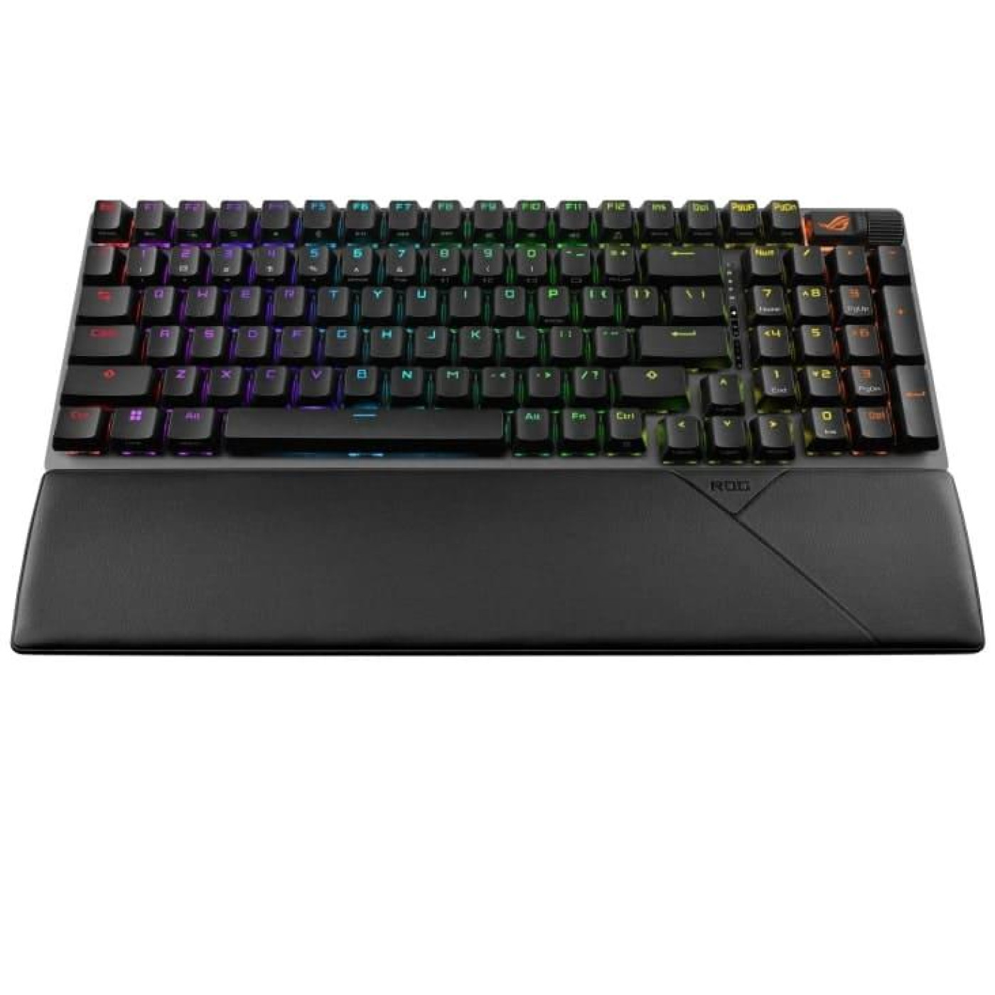Клавиатура ASUS ROG Strix Scope II 96key NX Snow USB-A/WL/BT EN/UK RGB Black (90MP037A-BKMA00)