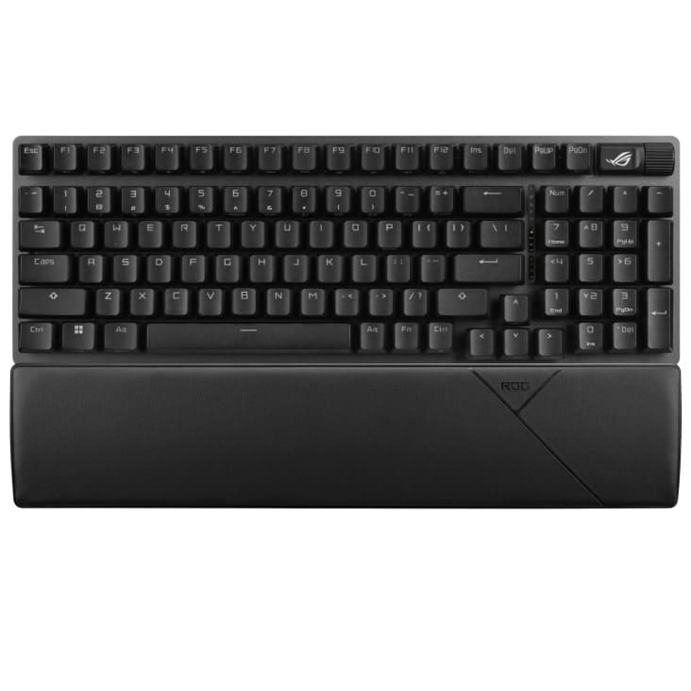 Клавиатура ASUS ROG Strix Scope II 96key NX Snow USB-A/WL/BT EN/UK RGB Black (90MP037A-BKMA00)