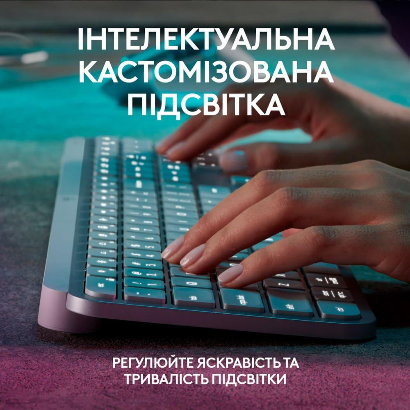 Клавіатура Logitech MX Keys S Wireless Pale Grey (920-011588)