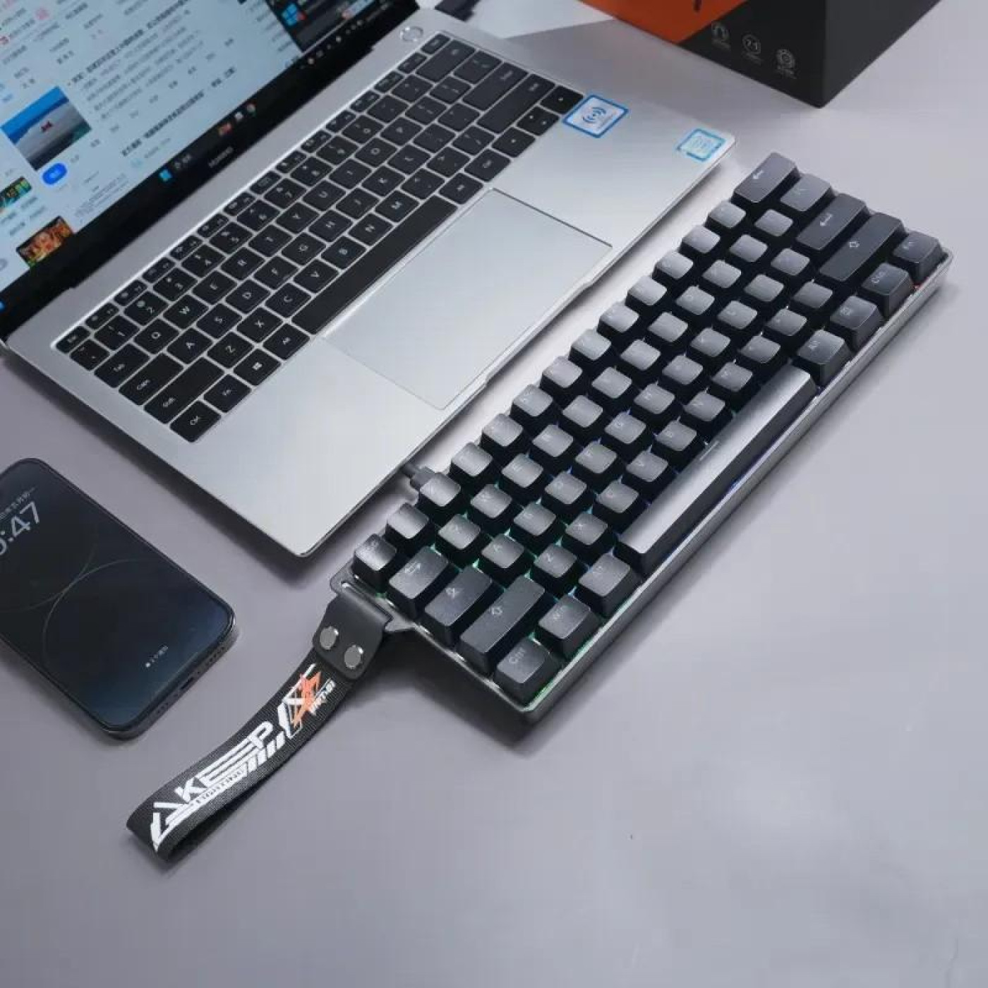 Клавіатура DAREU EK60 HE Black (KB-EK60HE-BK)