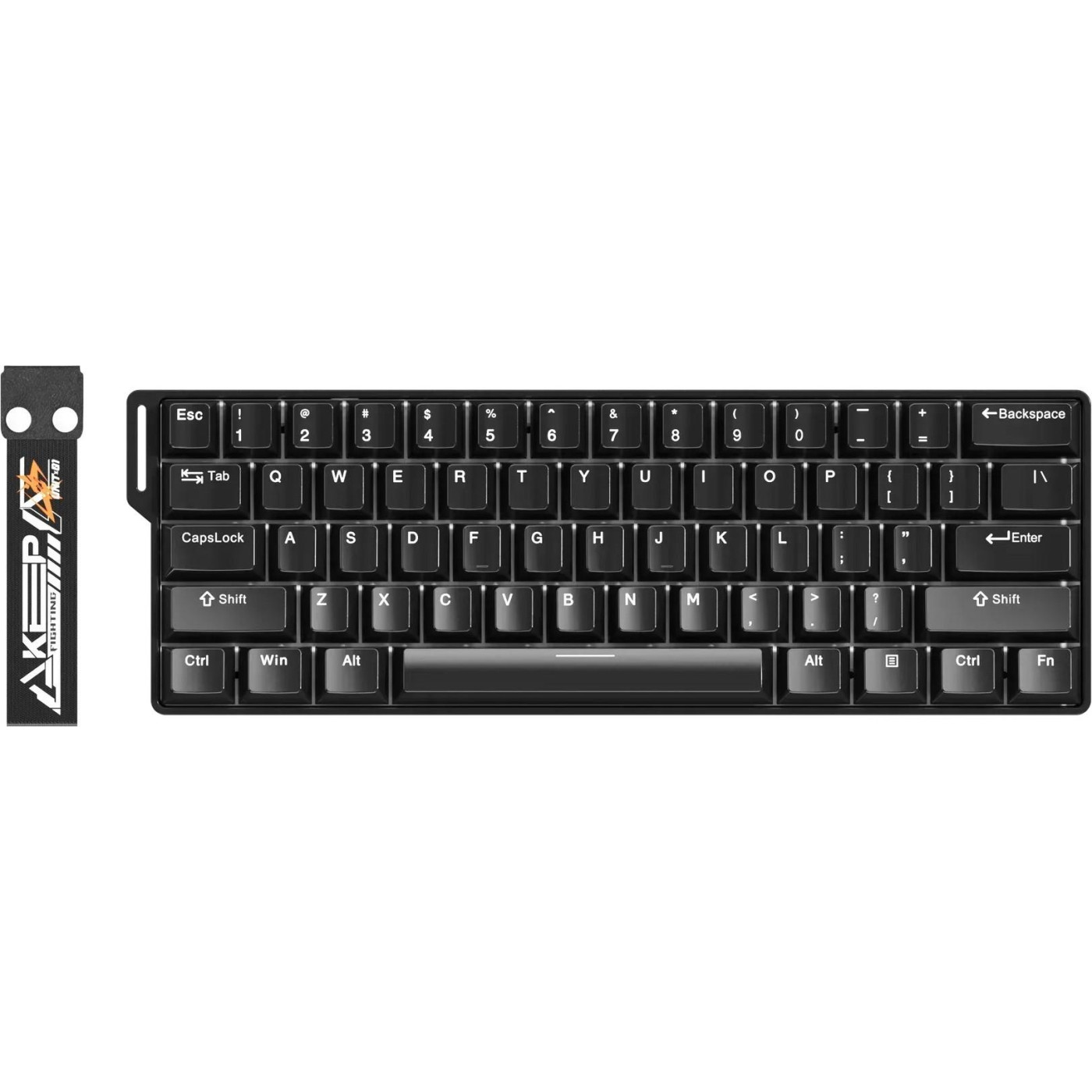 Клавіатура DAREU EK60 HE Black (KB-EK60HE-BK)