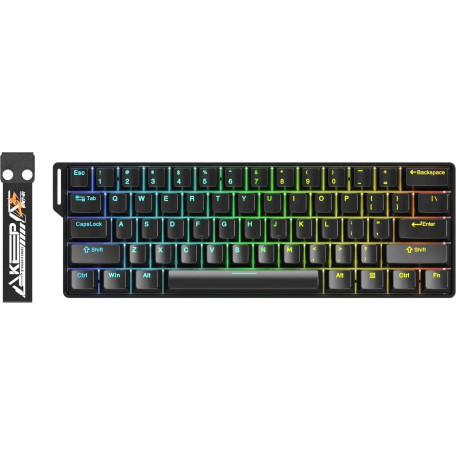 Клавіатура DAREU EK60 HE Black (KB-EK60HE-BK)
