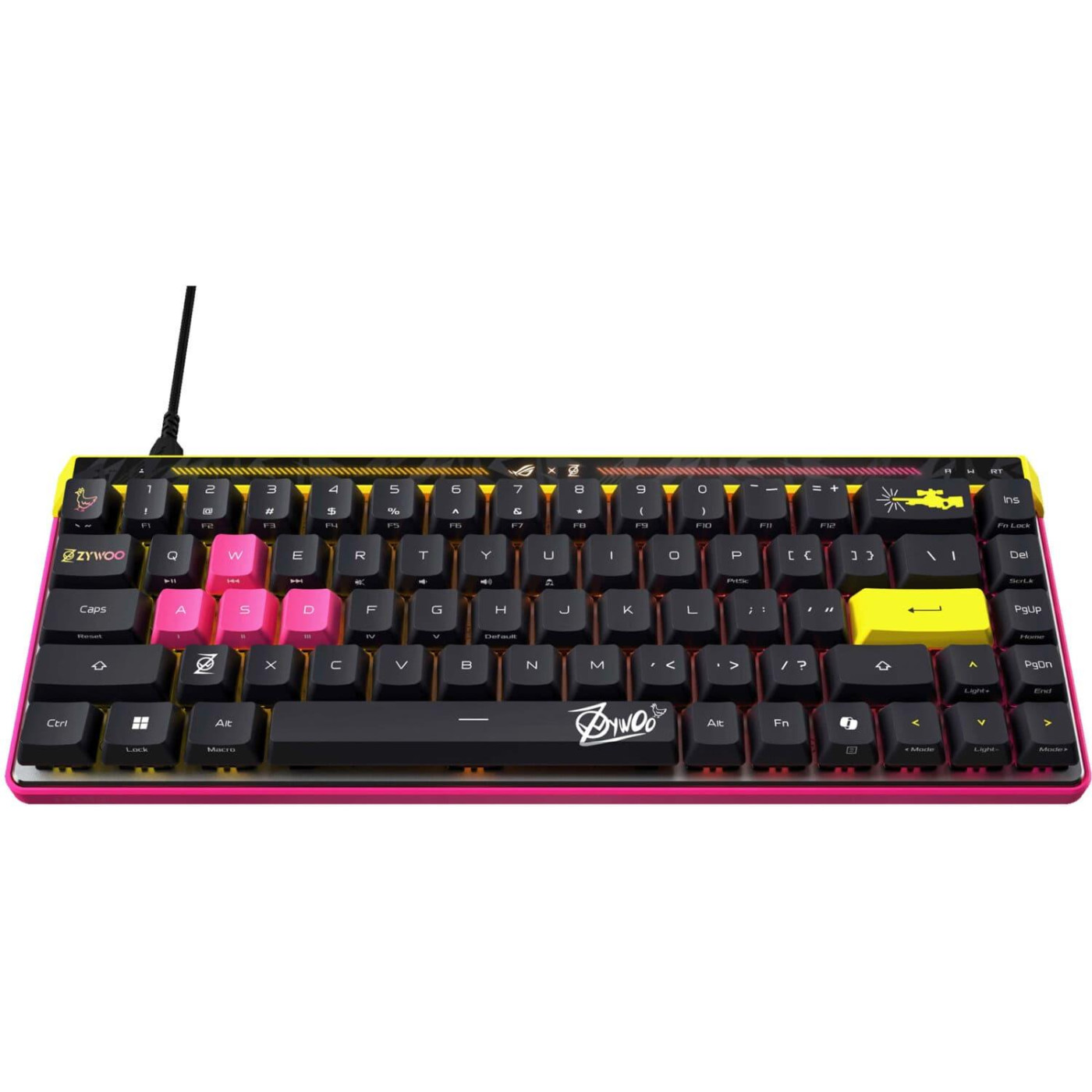 Клавіатура ASUS ROG Falchion Ace HFX 68key Magnetic Switches USB-A EN RGB (90MP04KE-BKUA20)