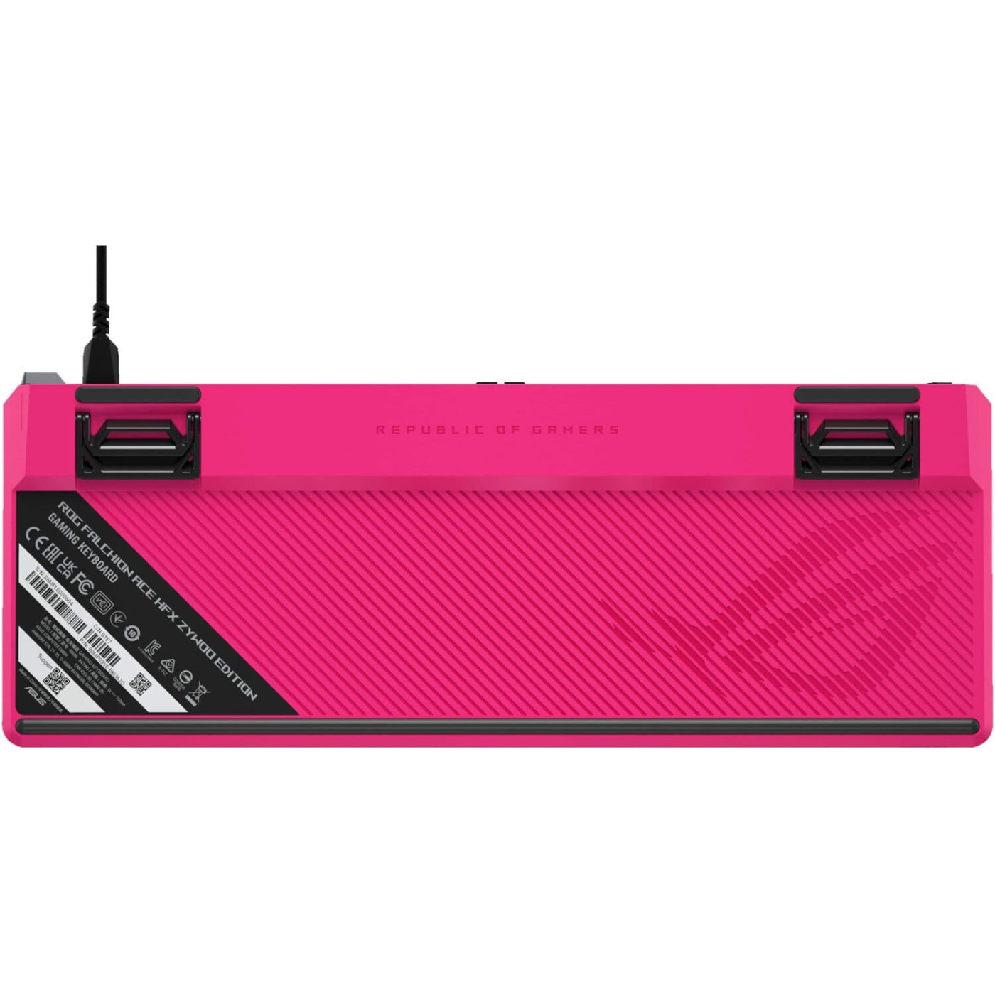 Клавіатура ASUS ROG Falchion Ace HFX 68key Magnetic Switches USB-A EN RGB (90MP04KE-BKUA20)