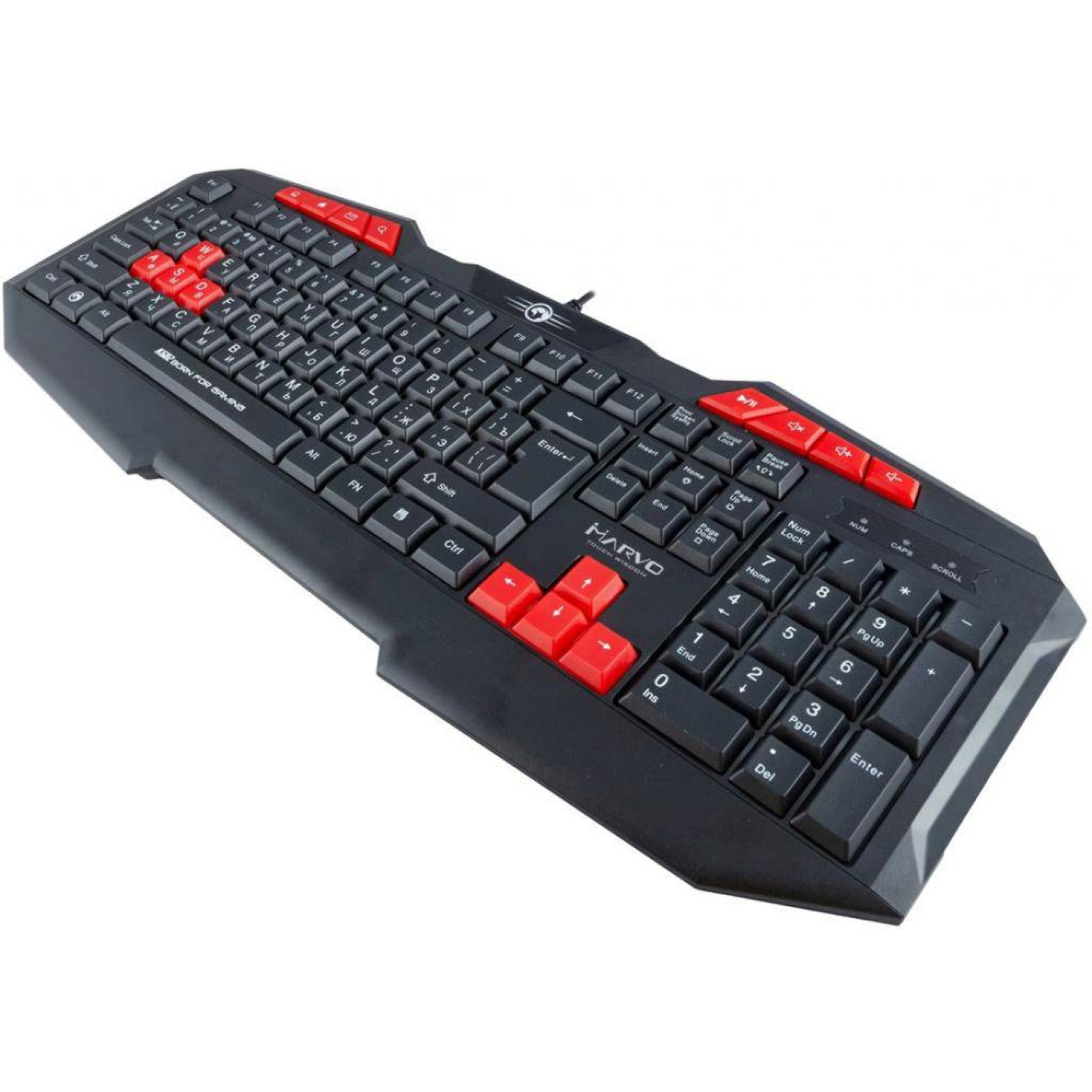 Клавіатура Marvo K602 Multi-LED USB Black (K602)